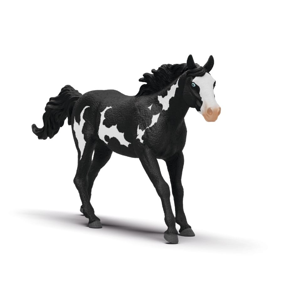 Фигурка Schleich Horse Club мерин породы пейнтхорс 14900, черный