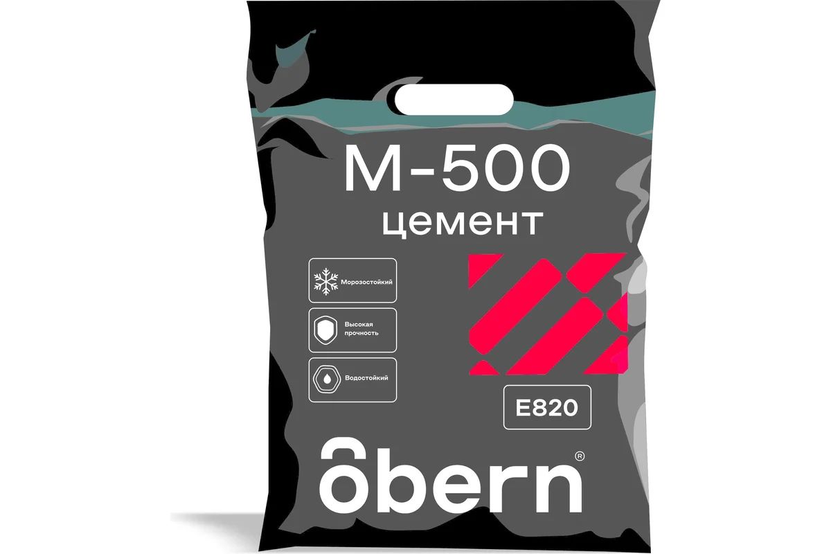 Цемент М500 серый строительный 5 кг