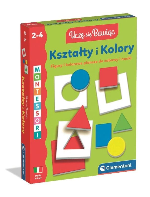 Пазл Clementoni Учусь играя Формы и цвета, разноцветный