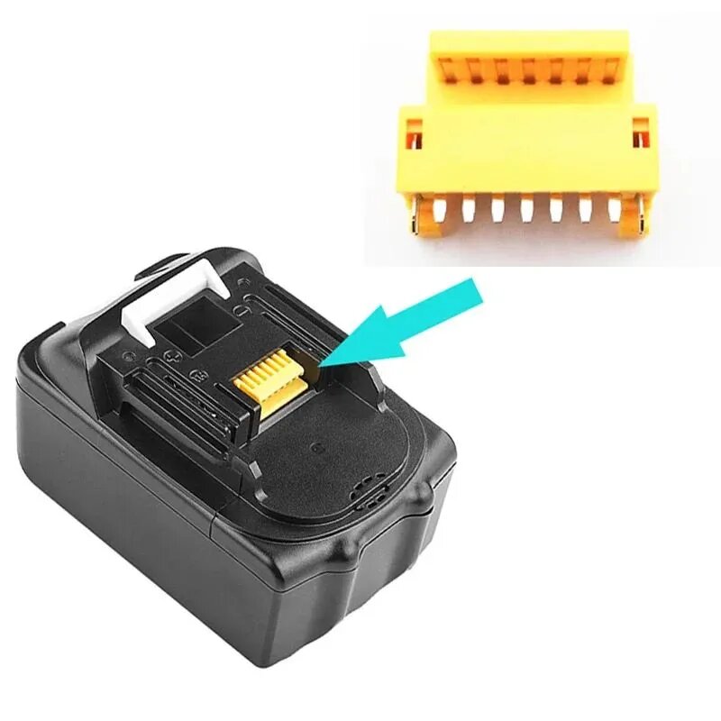 BL1850 BL1830 7PIN PCB BMS Плата защиты от зарядки Разъем совместим с адаптера литий-ионного аккумулятора Makita 18 В