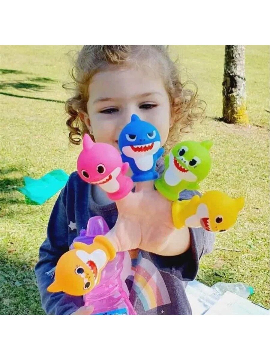 Набор пальчиковых кукол Baby Shark из 5 предметов, Страна-изготовитель Китай