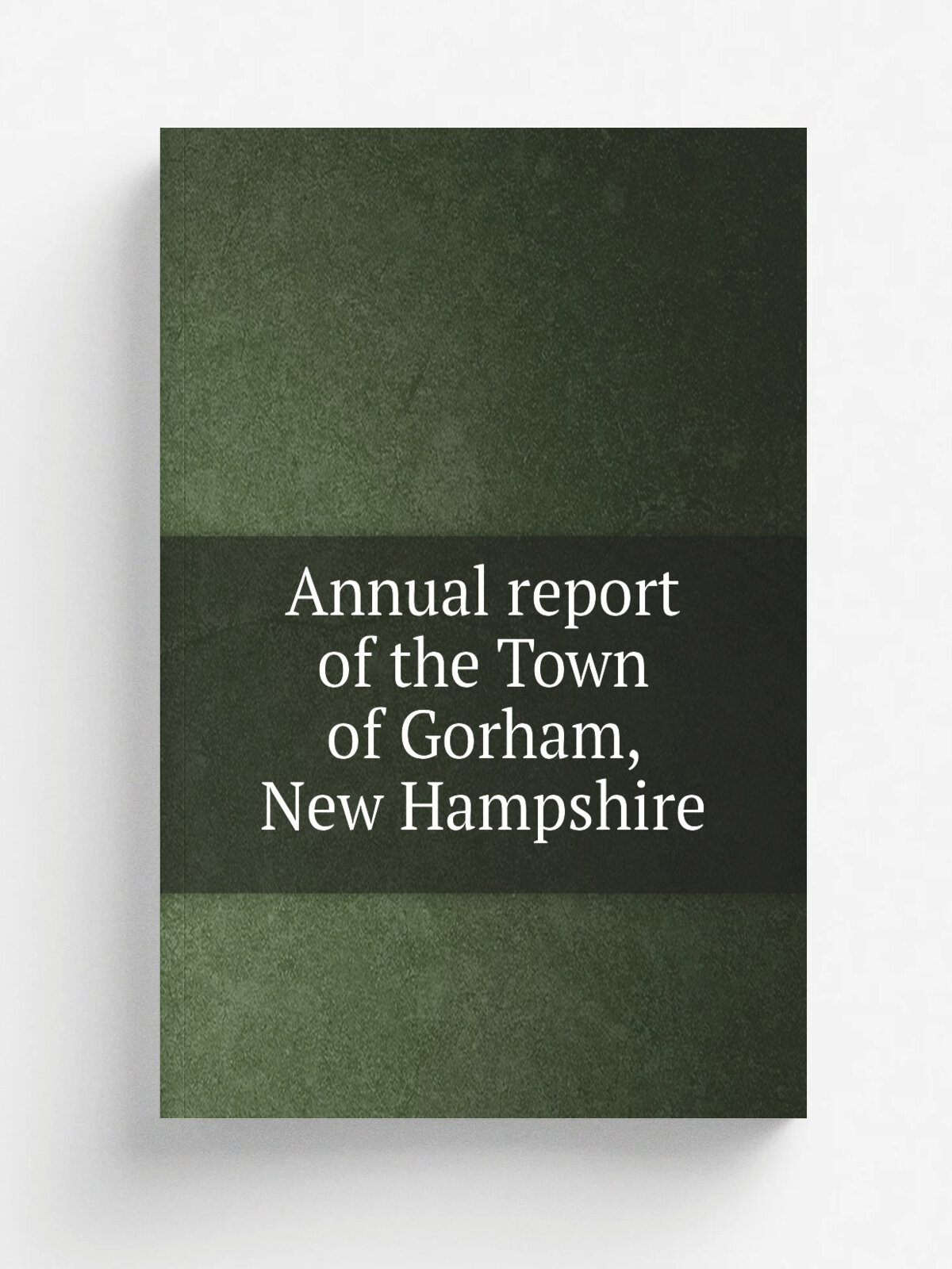 Annual report of the Town of Gorham, New Hampshire | 1953 | Gorham, N.H. : School Board | Репринт