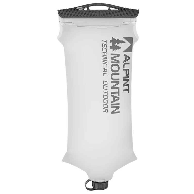 2-литровый герметичный мешок для сбора и фильтрации воды Alpint Mountain Transparent White
