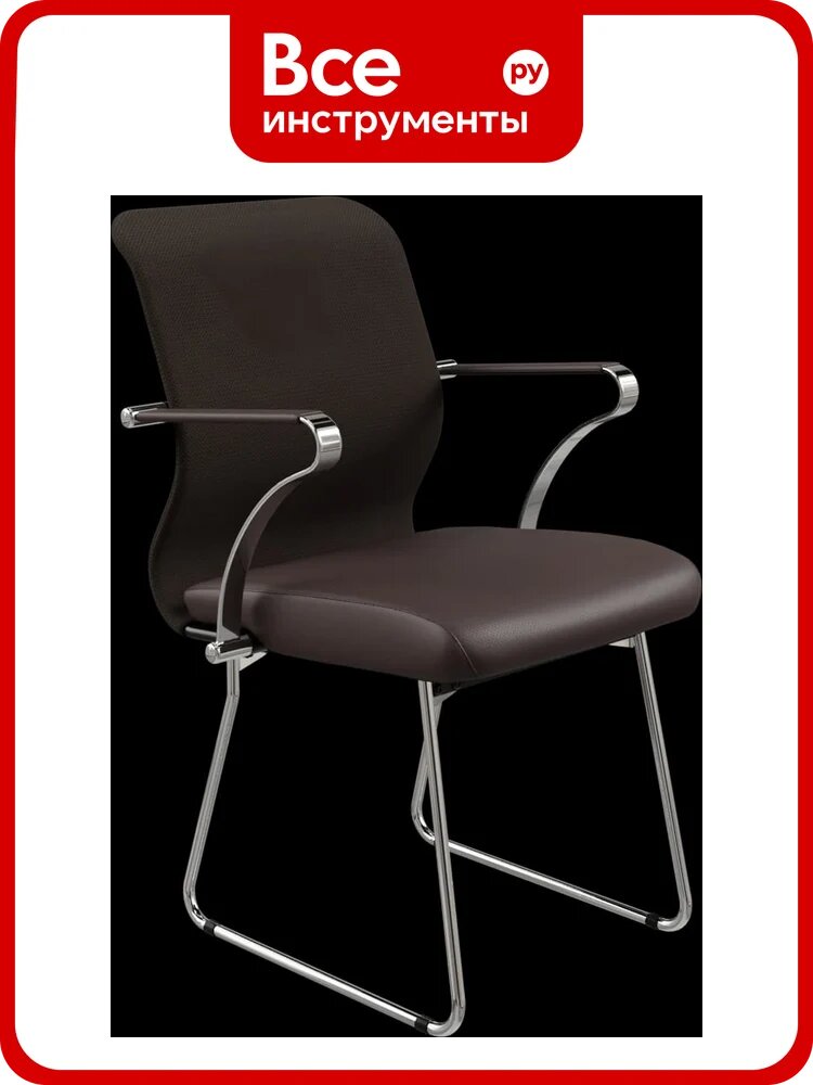 Кресло для персонала метта Sit 8 M4-9K - X2+Extra /Uh00/Wh12/K15cL(F54) (Темно-коричневый) z105.5D.1.6A4