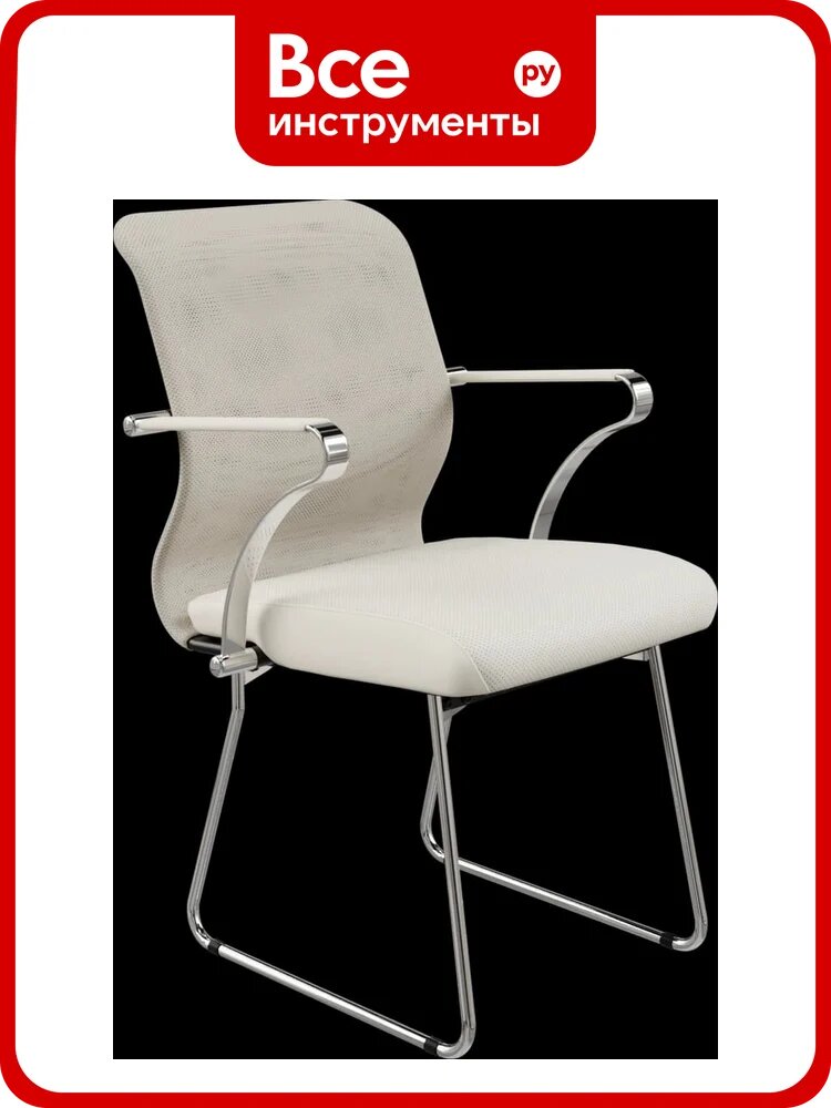 Кресло для персонала метта Sit 8 M4-9K - X2+Extra /Uh00/Wh12/K15cL(F54) (Молочный) z11B.5D.1.6A4