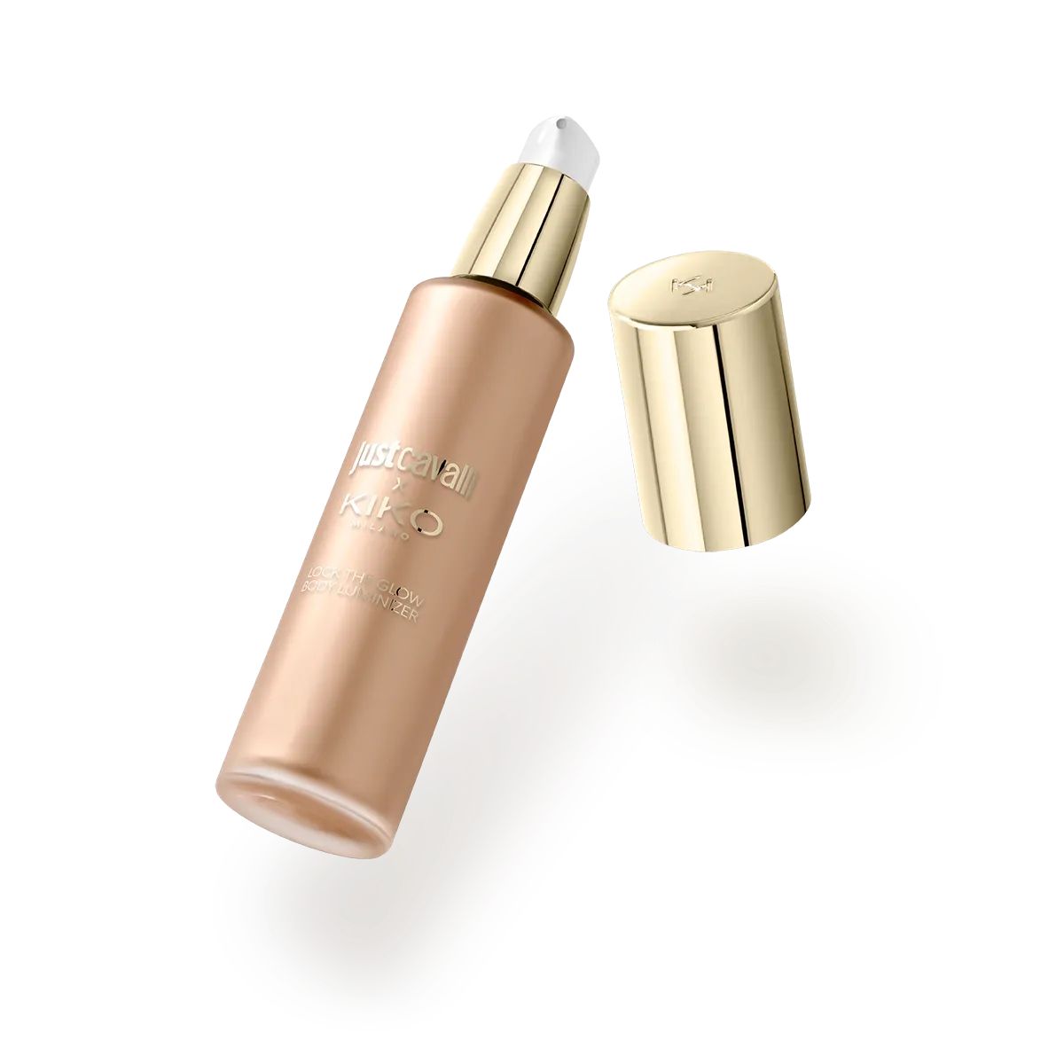 KIKO Milano Питательный лосьон для тела , придающий коже сияющий вид Just cavalli x kiko milano lock the glow body luminizer 46,5 мл оттенок 01 Spotlight Shine