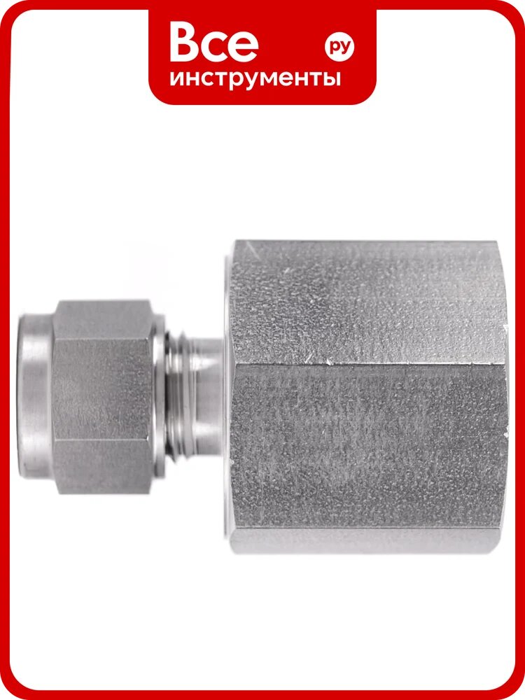 Фитинг прямой ризур с внутренней резьбой RizurLok-P-Opf 8 мм_1/2NPTF SS316 9458000000055
