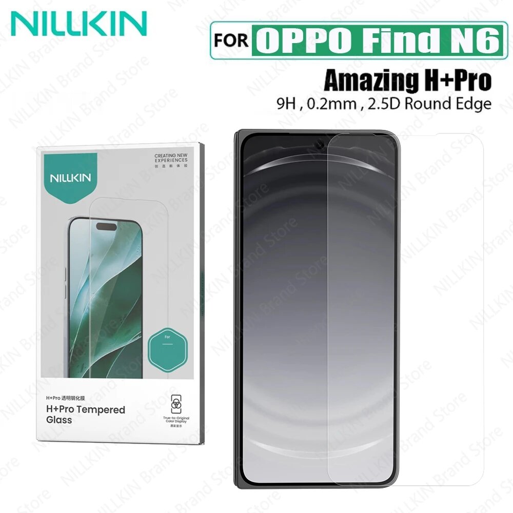 Защитная пленка Nillkin для OPPO Find N6, внешняя пленка из закаленного стекла, передняя пленка Amazing H+PRO, противоударная защита экрана для OPPO Find N6