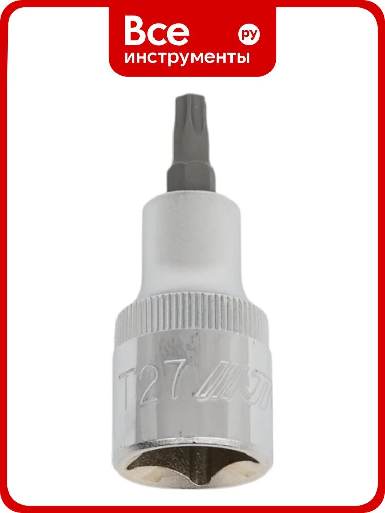 Бита-головка JTC 1/2" TORX T27x55мм -45527 767821