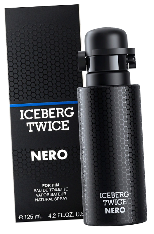 Туалетная вода мужская Iceberg Twice Nero 75 мл - Айсберг Твайс Неро одеколон