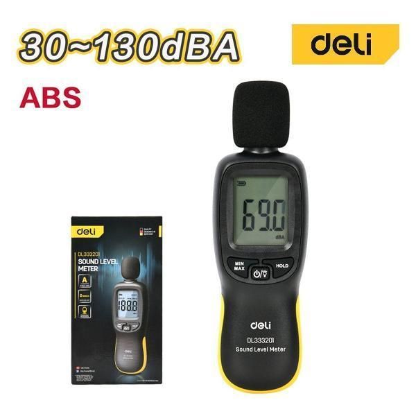 Шумометр Deli Tools DL333201