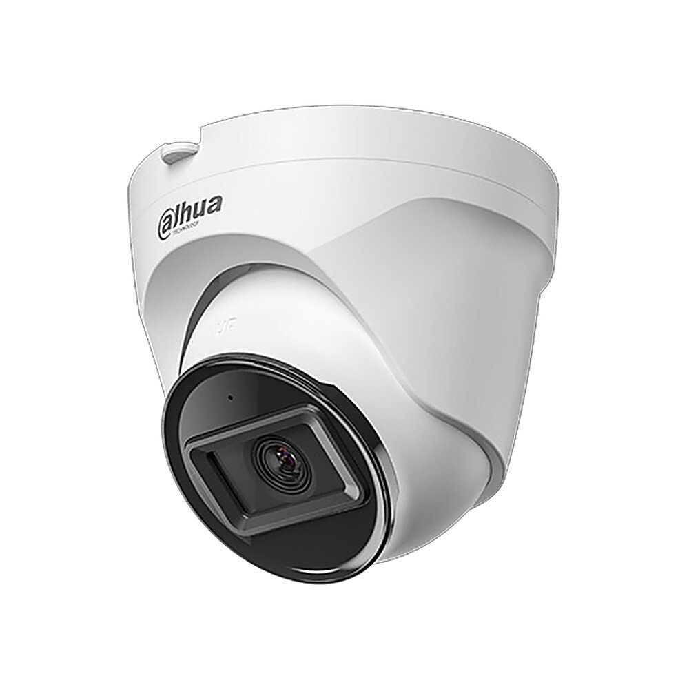 Купольная IP-камера Dahua DH-IPC-T1E20P-A-0360B — 2 Мп, уличная, ИК-подсветка до 30 м, микрофон