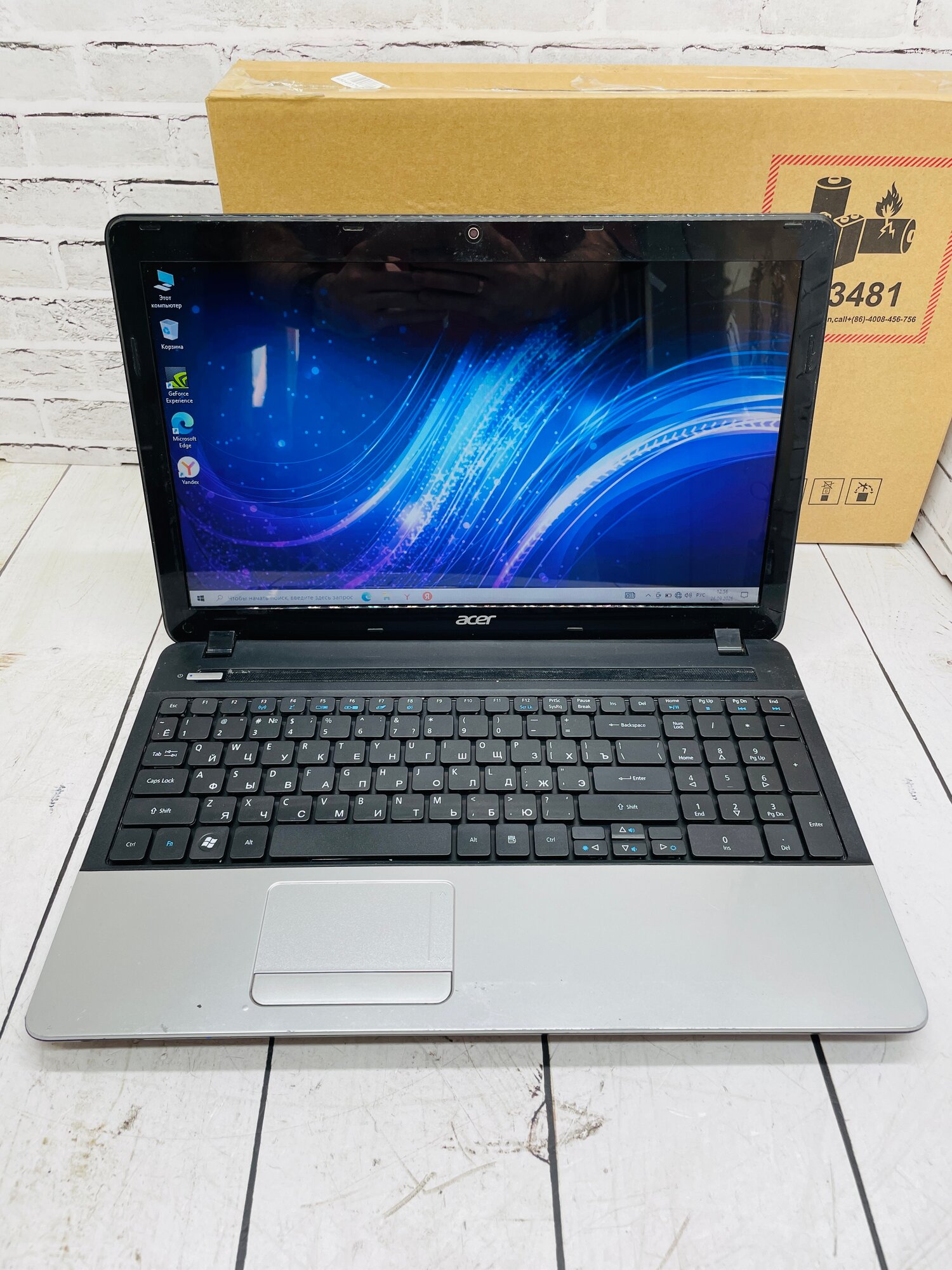 Игровой ноутбук 15,6, Acer ES-571G, Intel Core i5 3210m, 4 Gb DDR3, 320 Gb HDD, GeForce 620