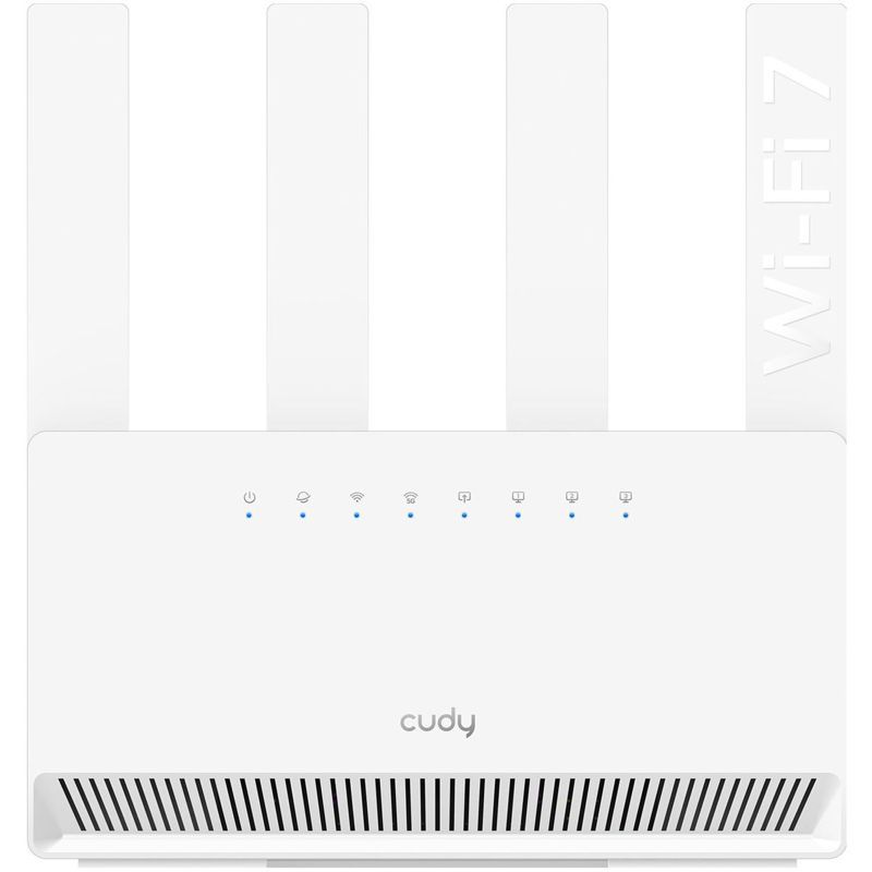 Маршрутизатор/ BE3600 Gigabit Dual Band Wi-Fi 7 Mesh Router, Chipset Broadcom, 802.11be/ax/ac/a/b/g/n, 2882Mbps at 5GHz + 688Mbps at 2.4GHz, 4 x 10/100/1000Mbps Ports, 4 x 5dBi fixed antennas, WiFi router/AP/ Repeater/WISP Mode,