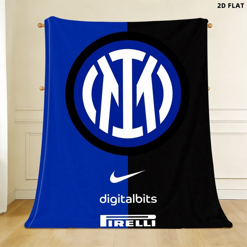 Inter Milano плед из флиса с кашемиром