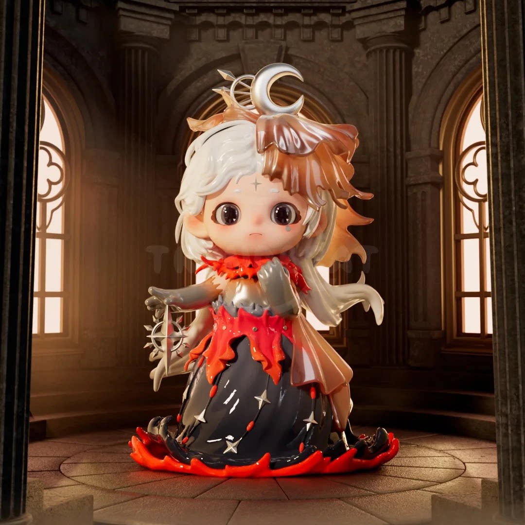 HEYONE Black Play Guardian Covenant Event Book Series Blind Box Figurine Eternal Fiery Wings Limited Edition Collectible