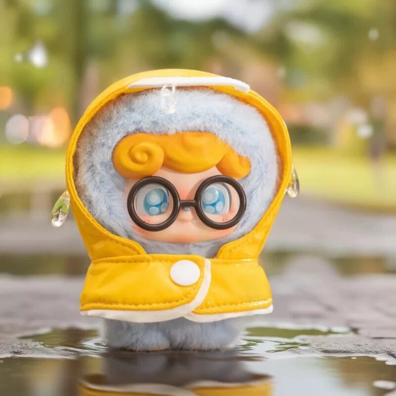JOTOYS Q-Bao II Fantasy Series Blind Box Плюшевая Ключенка Фигурка Дождливый Наблюдатель - Подтверждена После Открытия