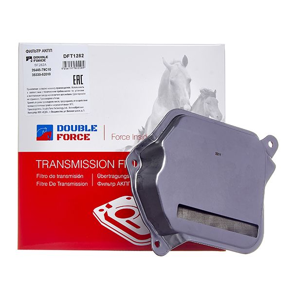 Фильтр АКПП Double Force DFT1282 TOYOTA VITZ SCP10, NCP10, IST NCP60, SUZUKI SWIFT HT51S TOYOTA VITZ SCP10, NCP10, TOYOTA IST NCP60, SUZUKI SWIFT HT51S
