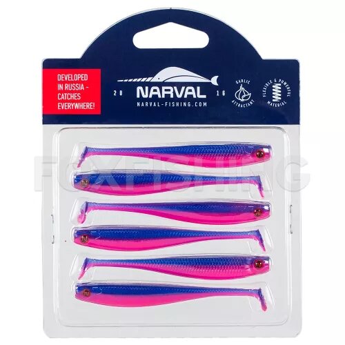 Силиконовая приманка Narval Skinny 8см. #059 6шт.