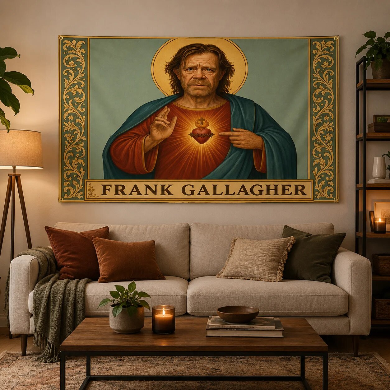 Гобелен Shameless Frank Gallagher 90 x 150cm