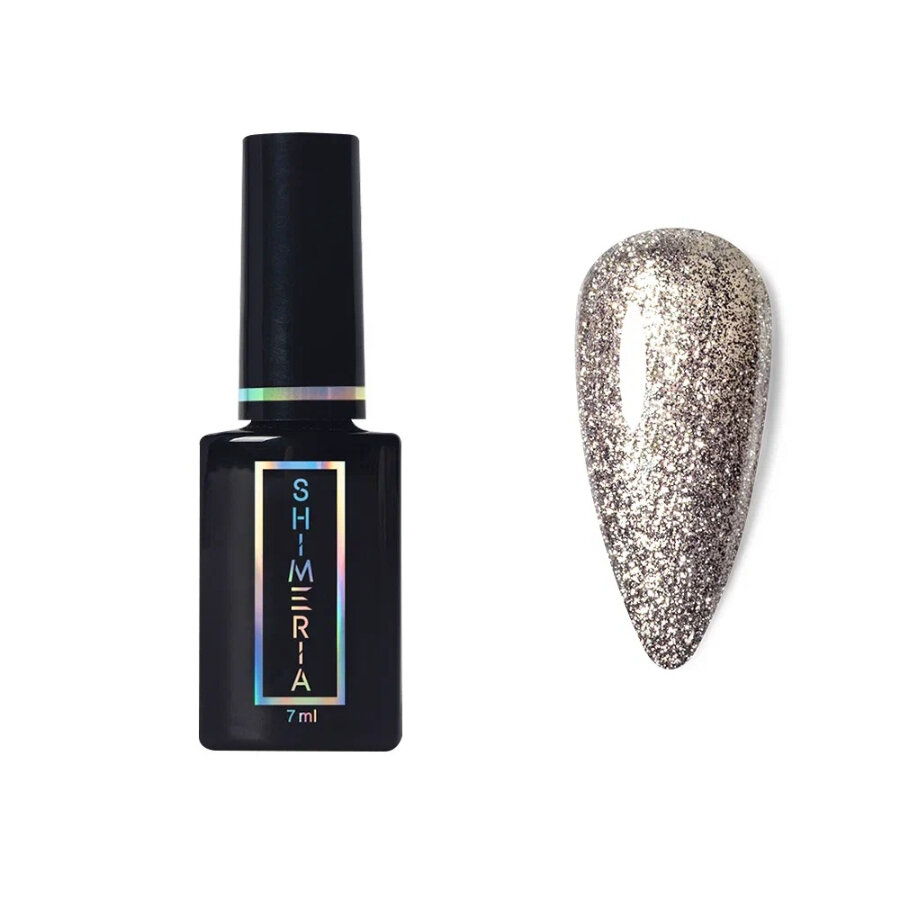 Runail, Гель-лак Shimeria Lurex №10007, 7мл