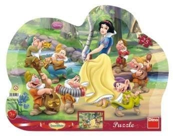 Пазл Dino Toys Белоснежка, рамковый, 25 элементов, 22.5 x 16.5 см