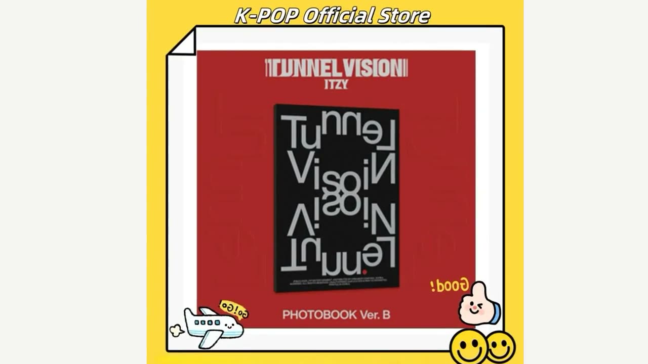 Альбом ITZY TUNNEL VISION Версия B, 2025, Официальный релиз, Упаковка: Easy pack — фото 1