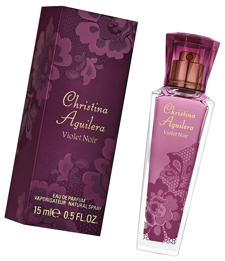 Парфюмерная вода женская Christina Aguilera Violet Noir 15 мл - Кристина Виолет Нуар