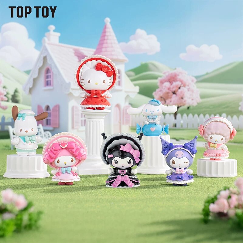 TOPTOY Sanrio Dreamland Blind Box - Случайная персонажная коллекционная фигурка, одна штука, высота 10 см, идеальный