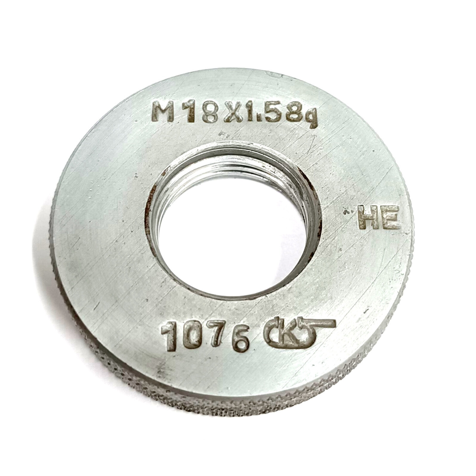 Калибр-кольцо резьбовое М18х1,5 ( НЕ 8g) 8211-1076