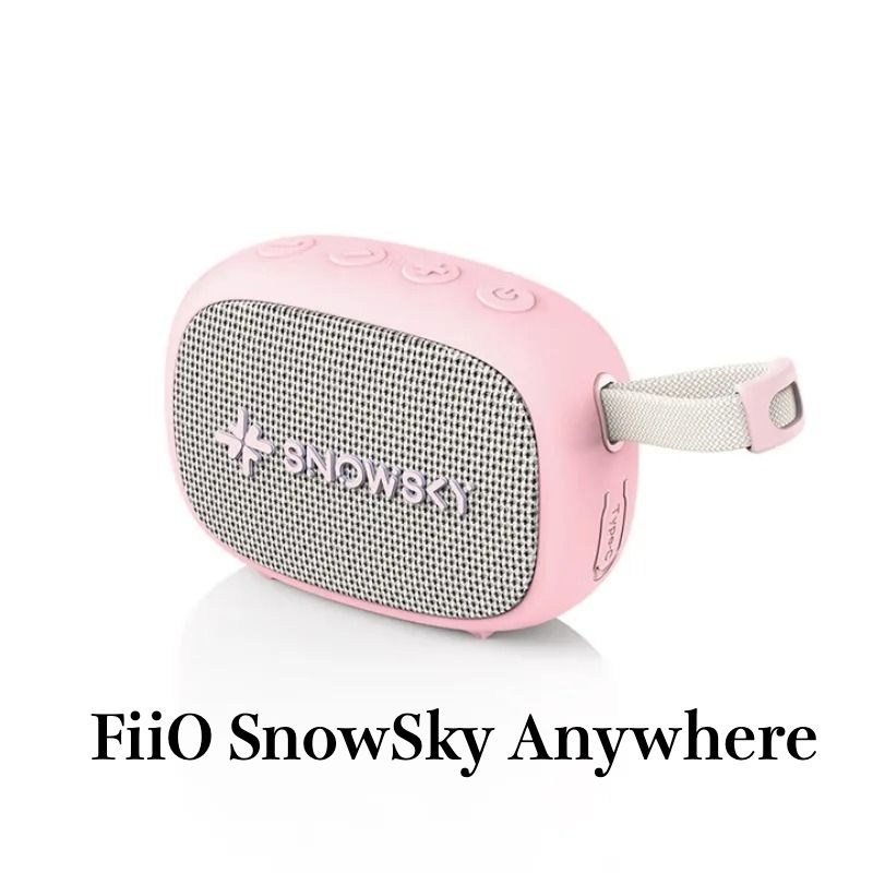 FiiO Anywhere Портативный Bluetooth-динамик IPX6 с водонепроницаемостью 1400 мАч в любом месте