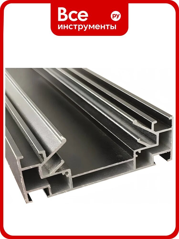 Профиль алюминиевый под натяжные потолки Volpe UFC-Q122 A20/2M SILVER UL-00014366
