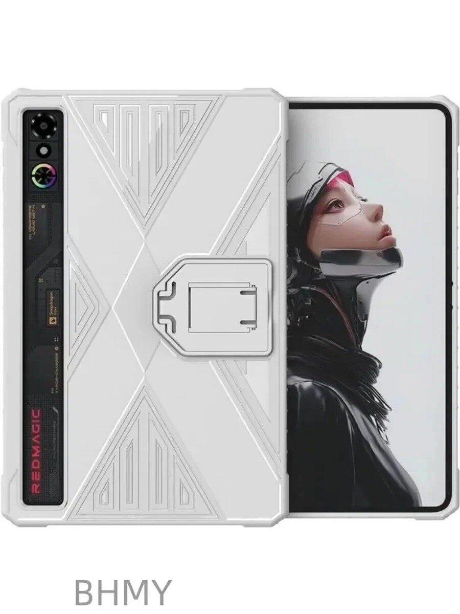 Совместим с игровым планшетом Nubia RedMagic Gaming Tablet 3 Pro, 9,06-дюймовый защитный чехол 2025 года выпуска, устойчивый к падениям