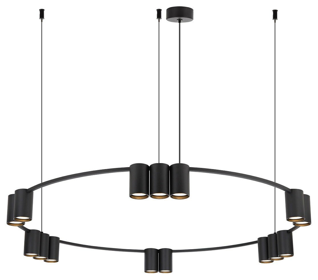 Подвесная люстра Denkirs Orbit DK4067-BK