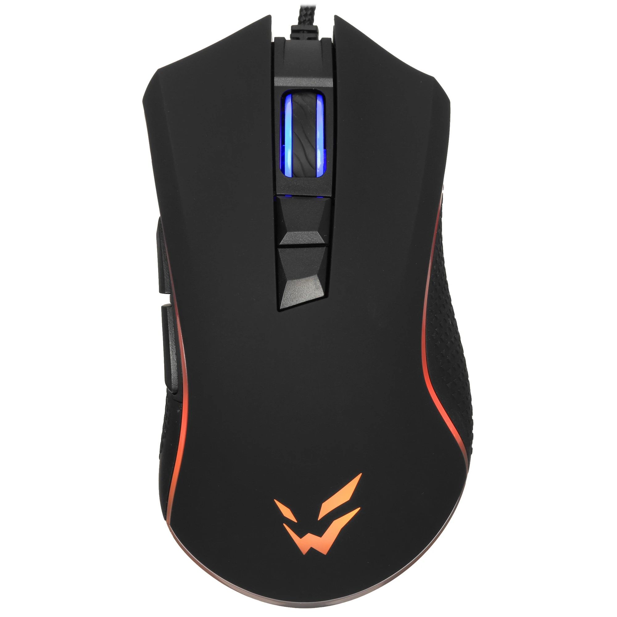 Игровая проводная мышь Fury Ardor Gaming V2/ мышка компьютерная, оптическая черный