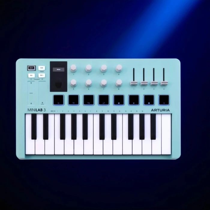 Arturia MiniLab 3 Aquamarine Миди клавиатура