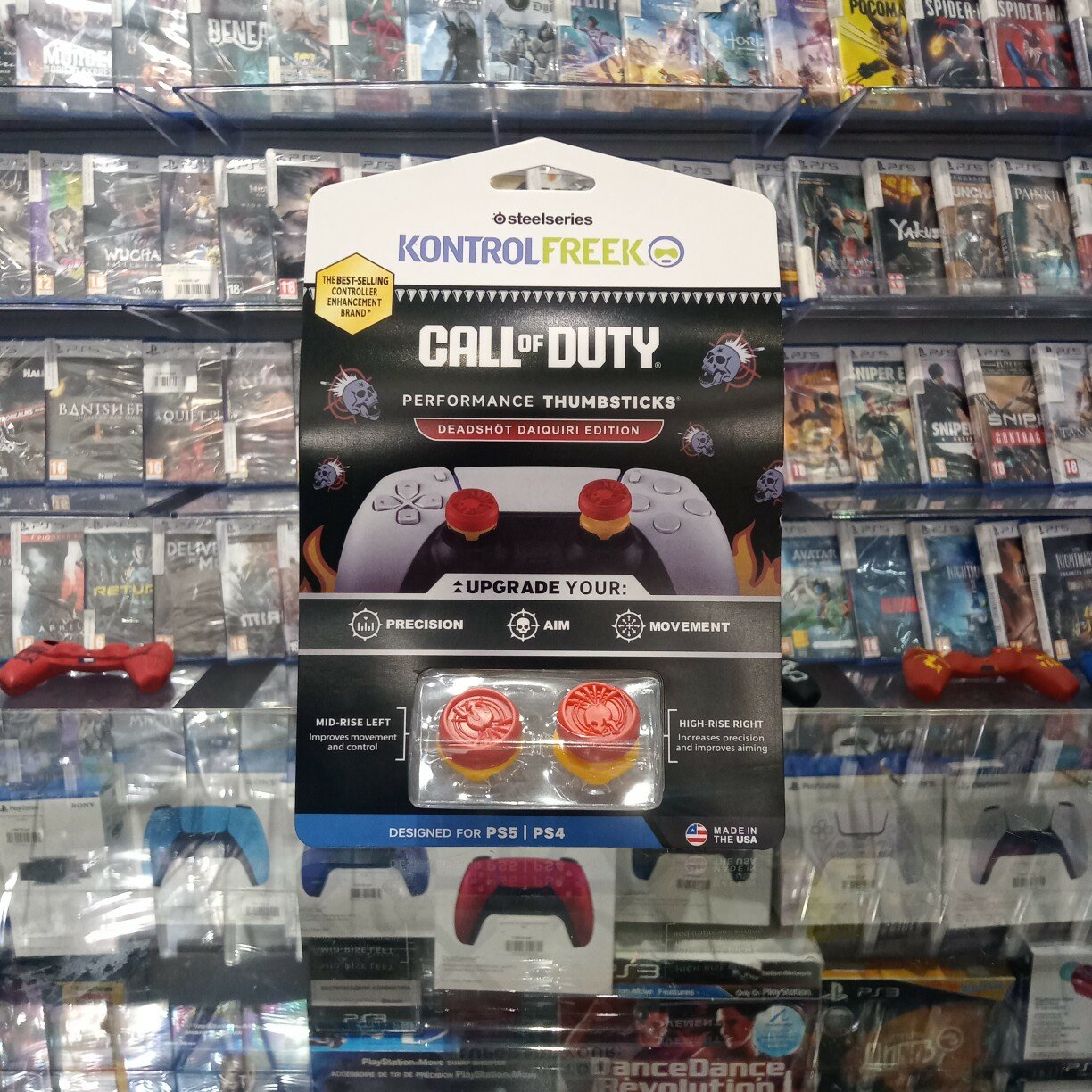 Насадка PS5/PS4 KontrolFreek Call of Duty: Deadshot Daiquiri Edition |77(SPC)