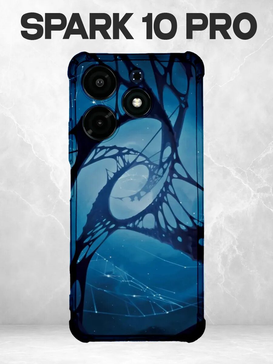 Чехол на Spark 10 Pro с принтом аркейн