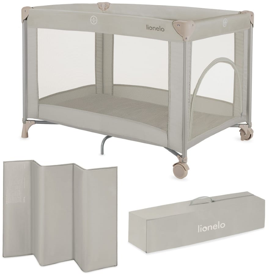 Кровать детская Lionelo Amelie, beige sand, 120x60 см