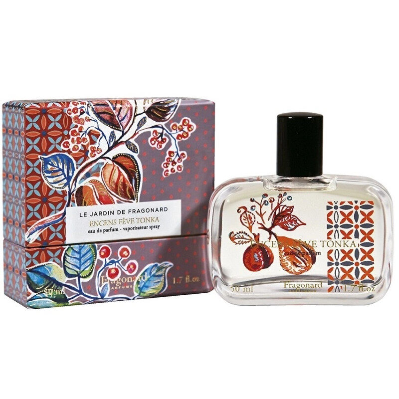Парфюмерная вода для женщин Fragonard Encens Feve Tonka 50 мл / Фрагонар Энсенс Фев Тонка / Ладан Бобы Тонка