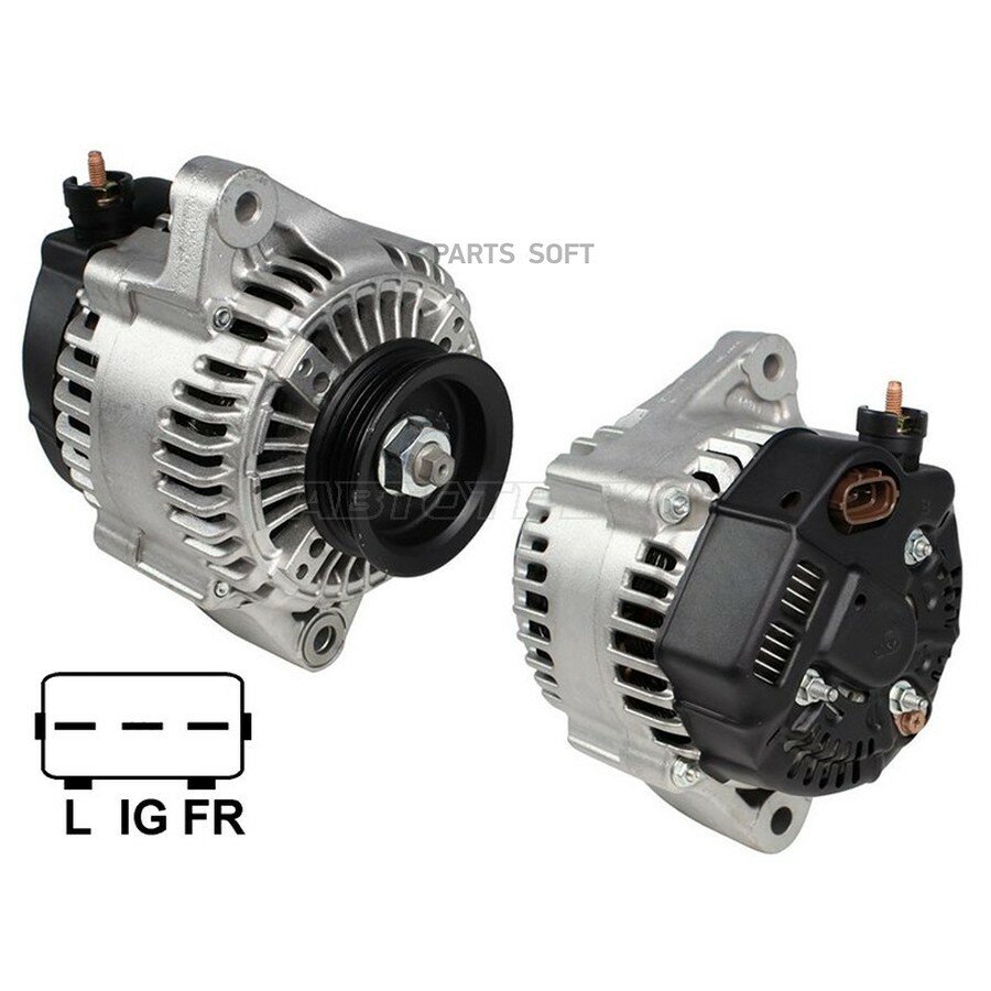Генератор HONDA CR-V RD1/RD3 2.0 95-02 B20B/B20Z1 12V 95A от официального дистрибьютора, SAT, артикул ST850070