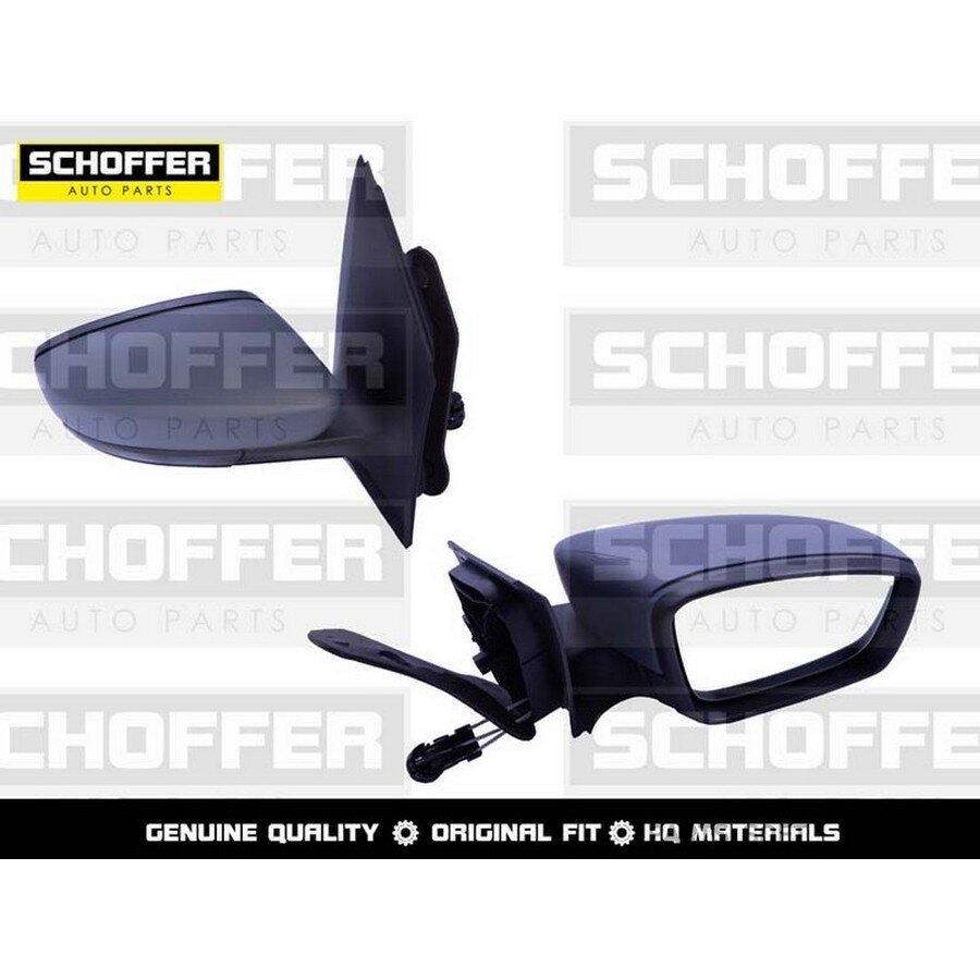 Зеркало правое механическое Volkswagen Polo sedan (2010-2020) от официального дистрибьютора, SCHOFFER, артикул SHF13034