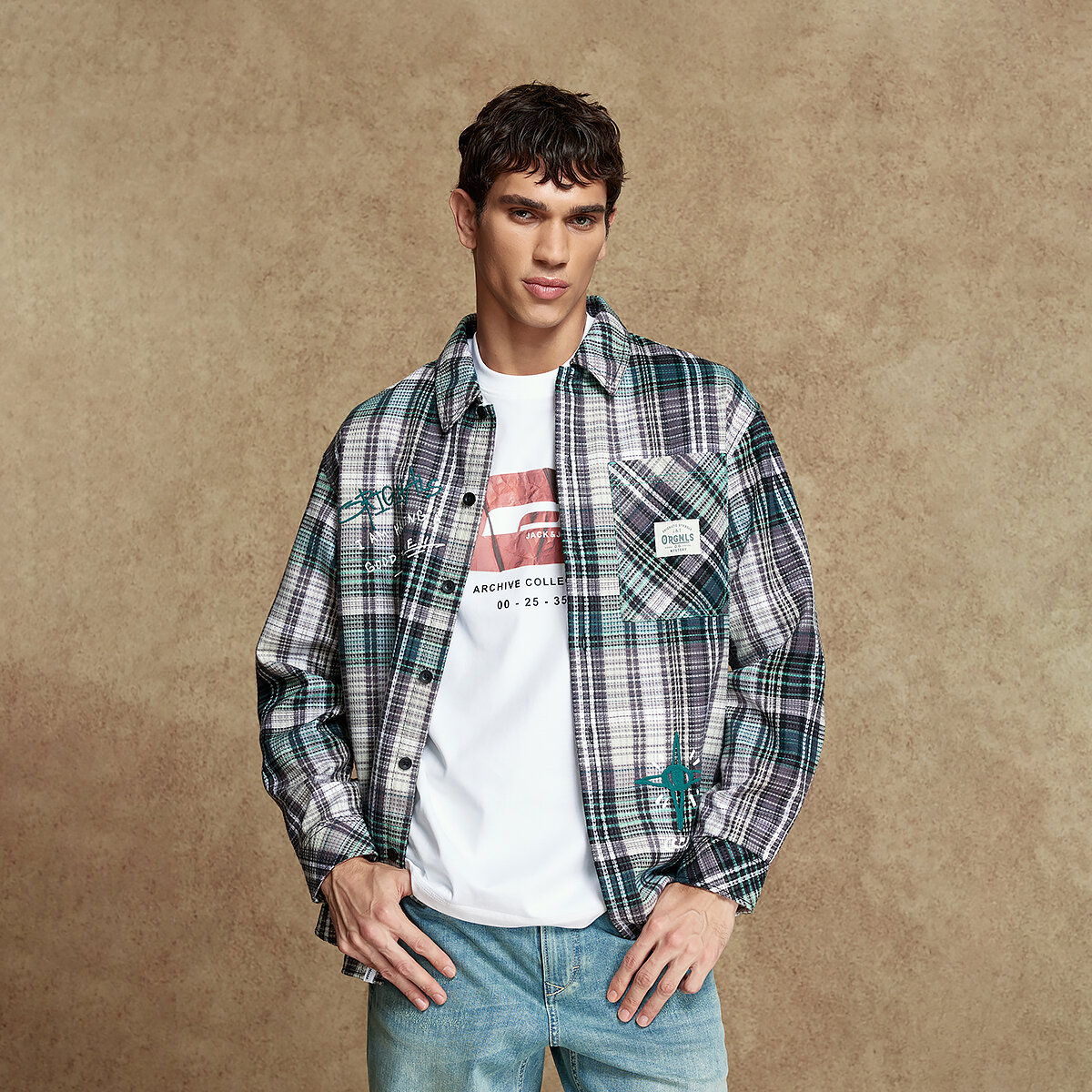 Рубашка Jack & Jones
