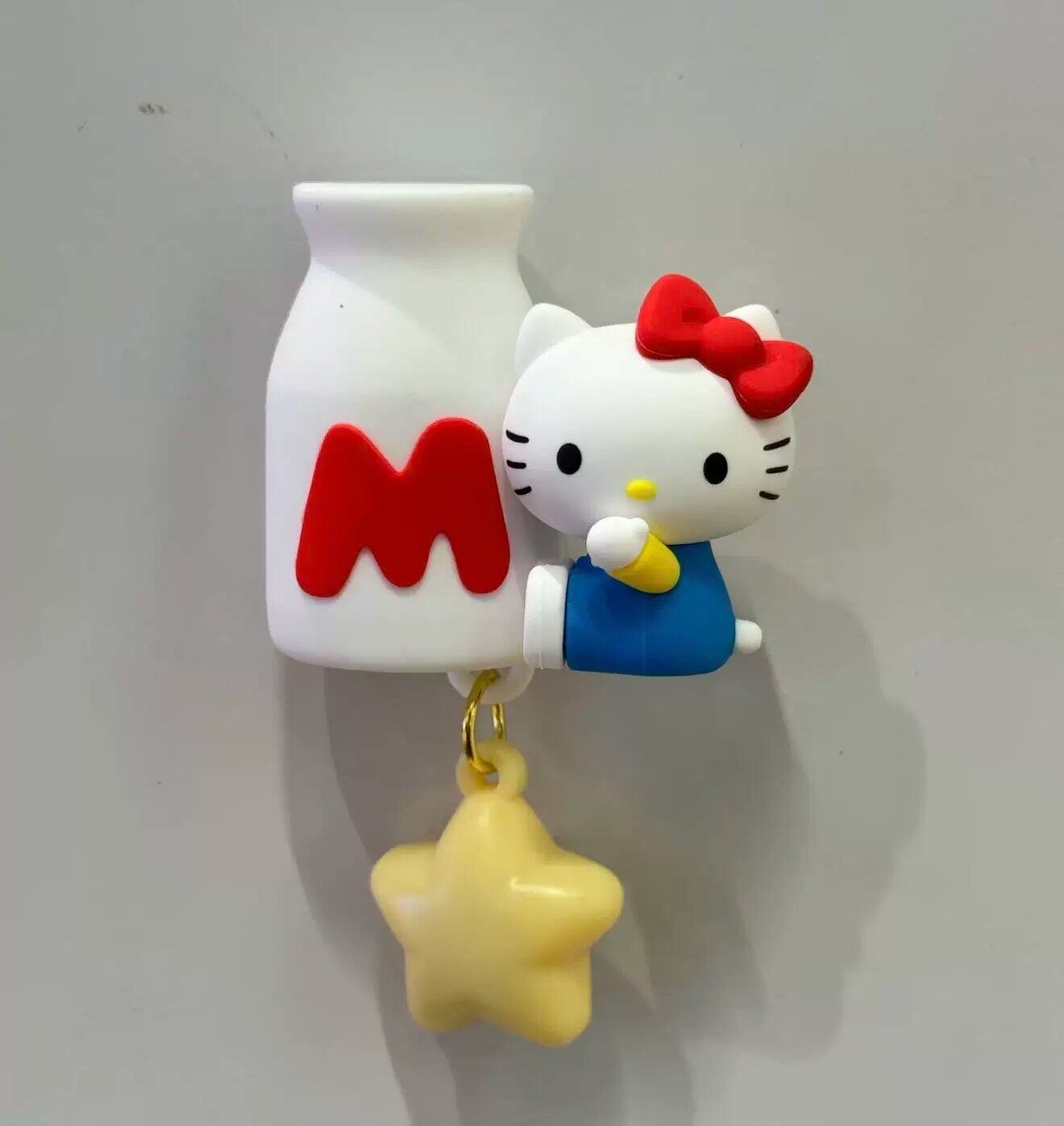 Сюрприз коробка подтвержденное открытие Hello Kitty мини весы светящийся магнит на холодильник ретро декор