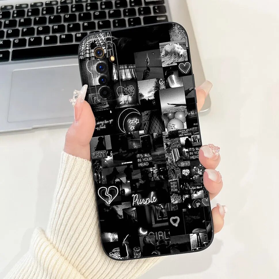 Чехол для Realme 6 Pro RMX2061 с милым мультяшным рисунком, мягкие силиконовые чехлы из ТПУ для телефонов Realme 6 Realme6 Pro 2020, чехол Fundas Coque