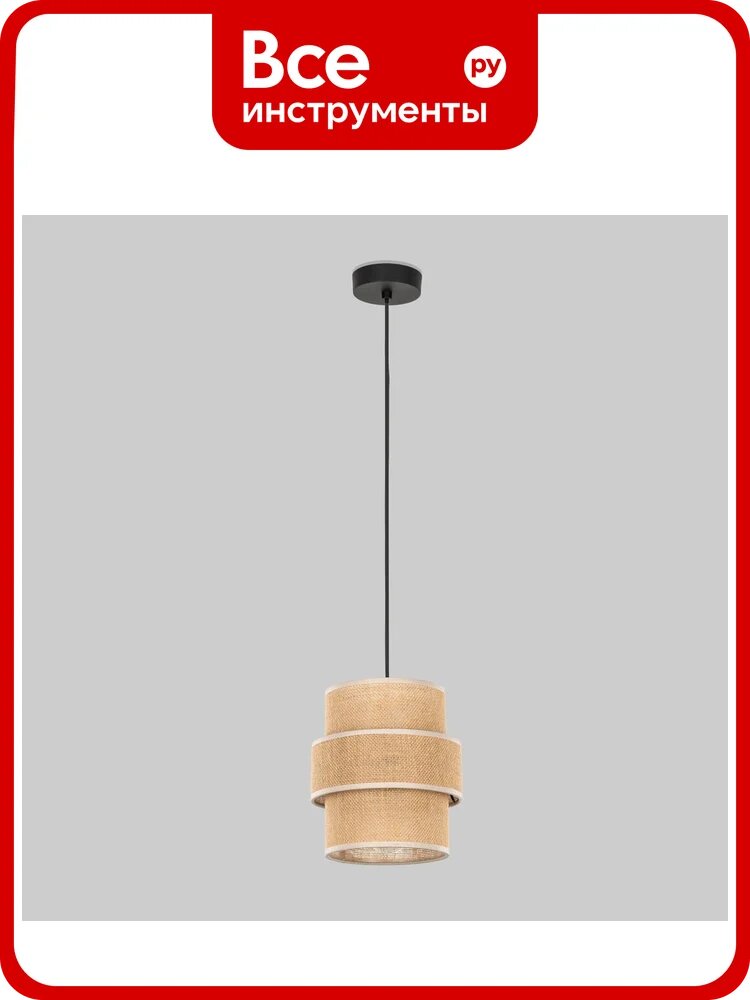 Подвесной светильник TK Lighting с тканевым рассеивателем 5401 Calist a068434