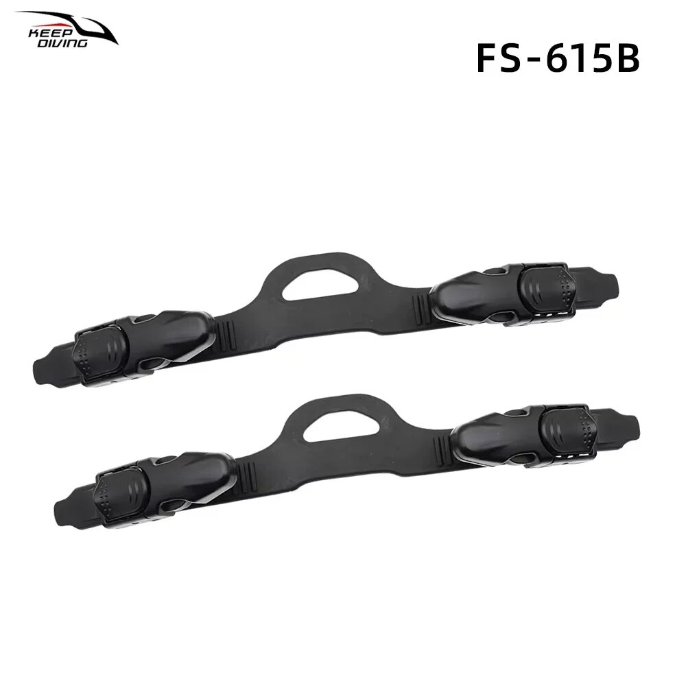 Регулируемые ремни для ласт XJ-001B/FS-614A/FS-615B TPR+PC S I M, 1 Pair of B straps