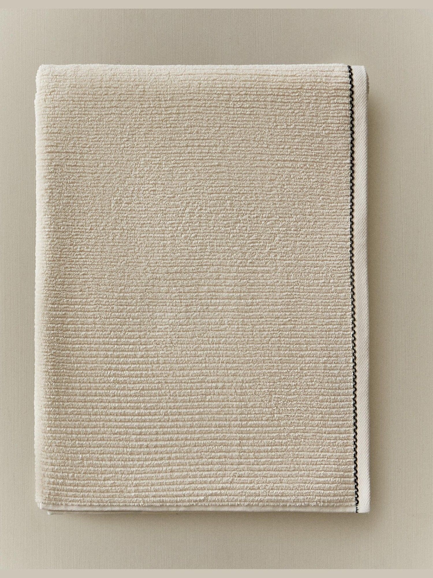 ZARA HOME Полотенце банное 50x90 см, хлопок, желтый, 1 шт
