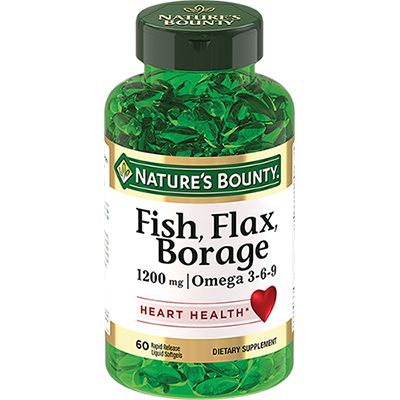 БАД Nature's Bounty Omega 3-6-9 капс, 60 шт, 74312101519