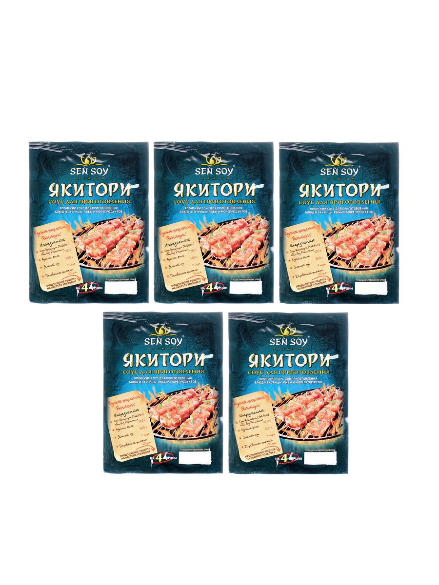 Sen Soy Соус Премиум Якитори, 120 гр, 5 шт
